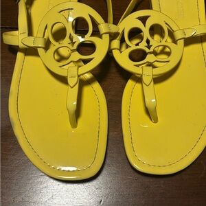 Women’s Coach Sandals Yellow Size7